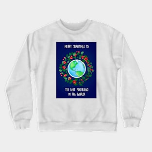 MERRY CHRISTMAS BEST BF Crewneck Sweatshirt